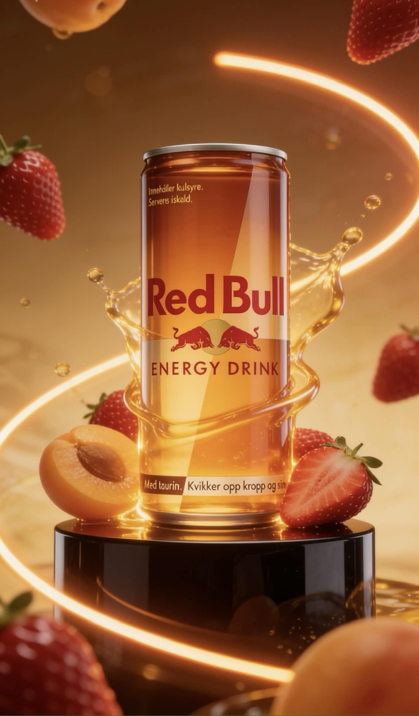 Beverage campaign visual